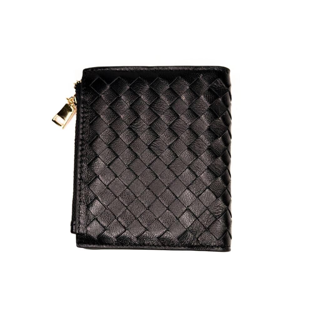 Peněženka černá se zlatým kováním