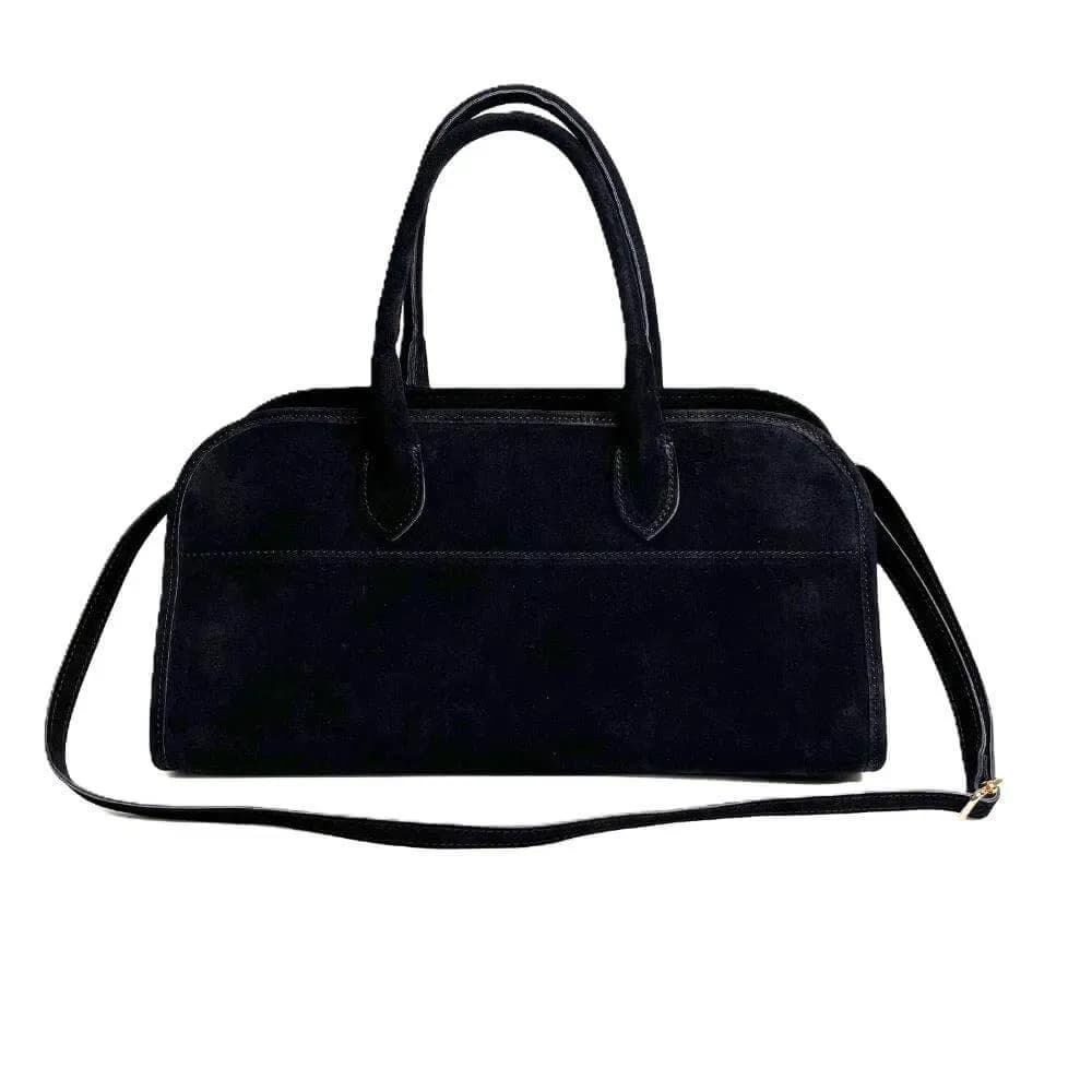 Kožená Italská kabelka Noreta černá