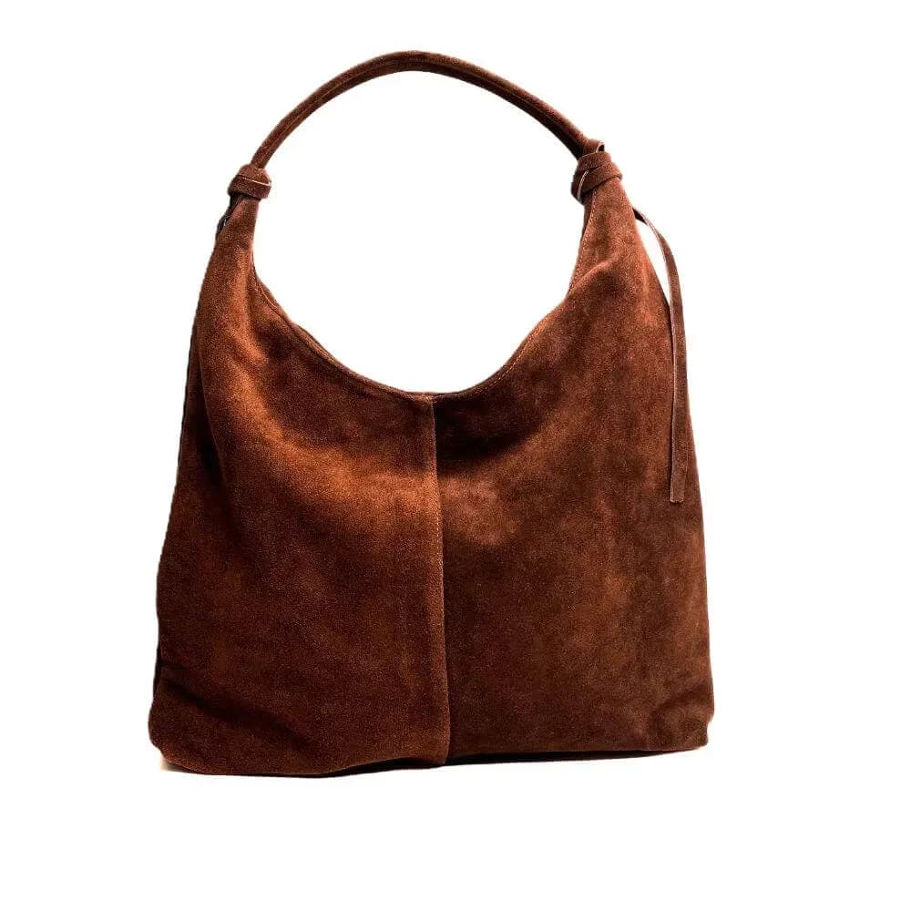 Kožená Italská kabelka Regina hnědá