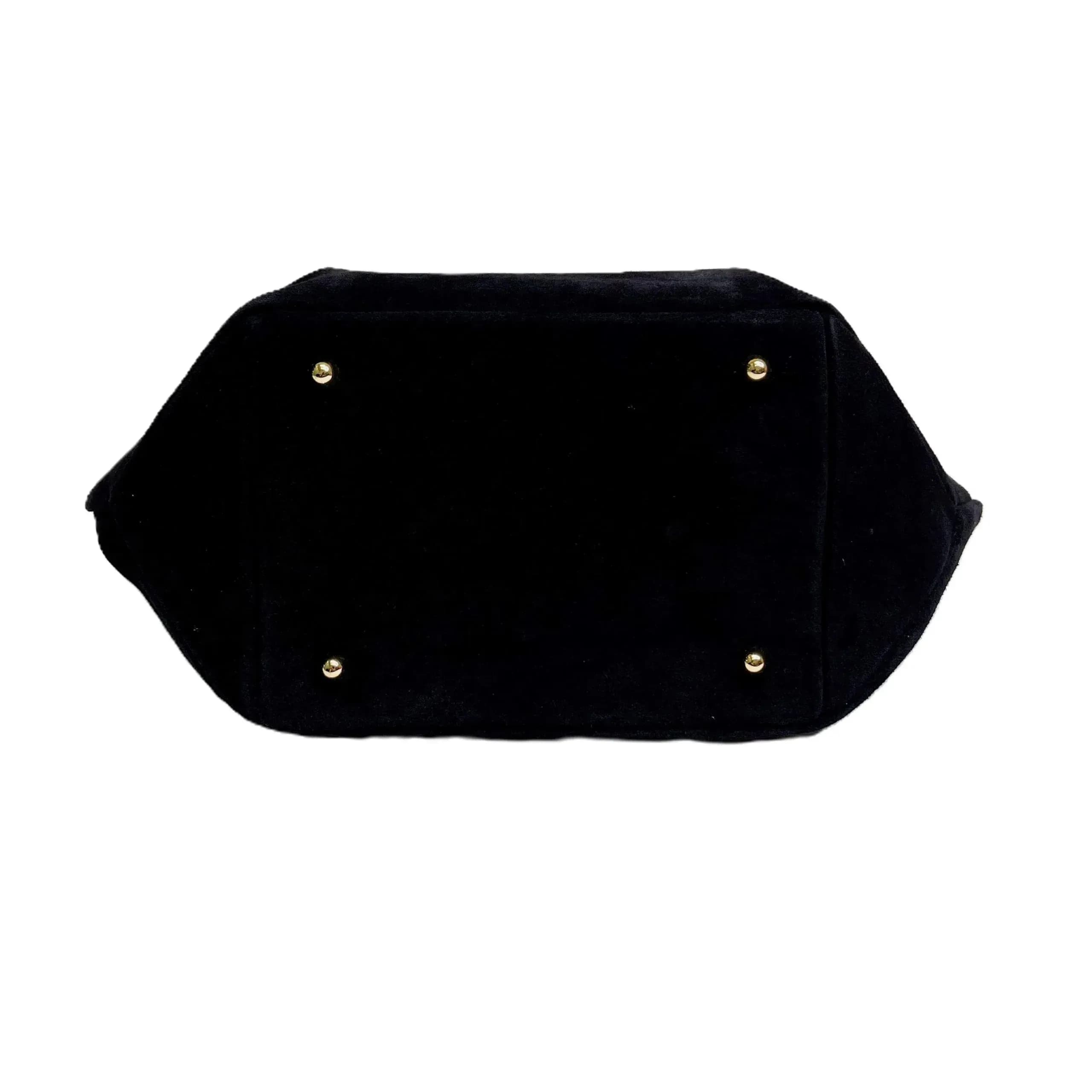 Kožená Italská kabelka Belmira černá