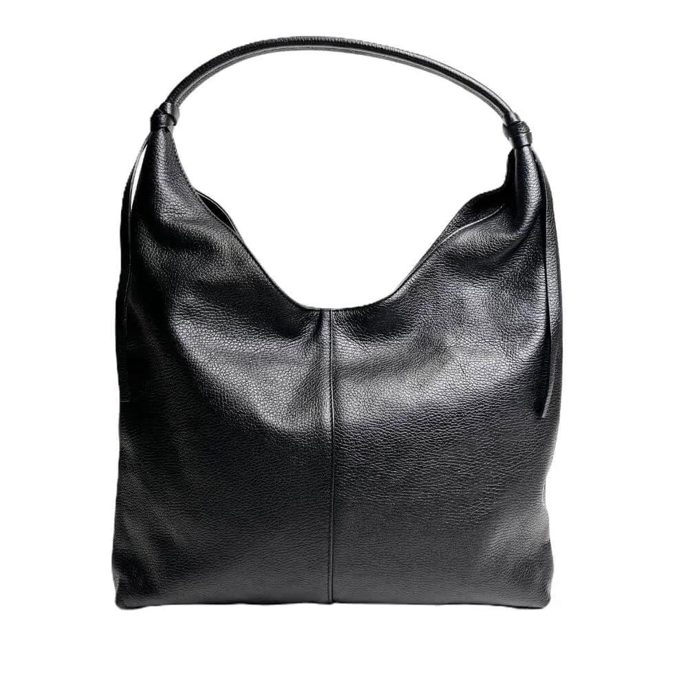 Kožená Italská kabelka Ventara černá