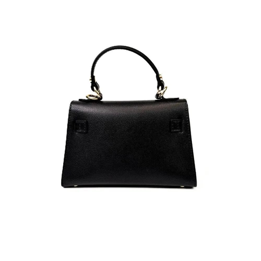 Kožená Italská kabelka Stela černá