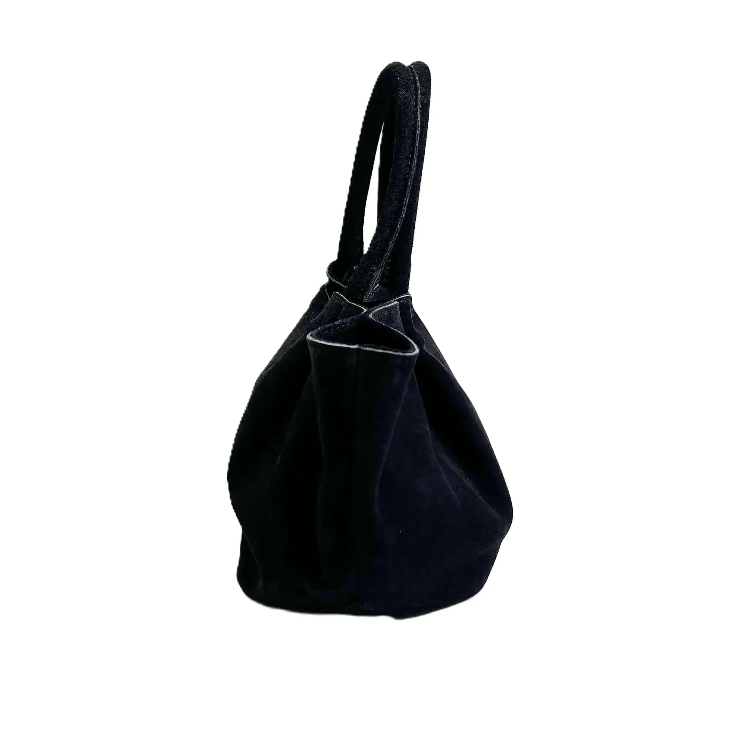 Kožená Italská kabelka Belmira černá