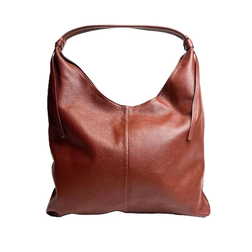 Kožená Italská kabelka Ventara koňak