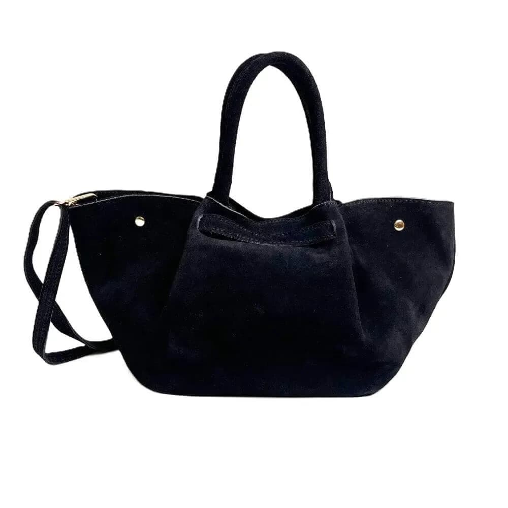 Kožená Italská kabelka Belmira černá