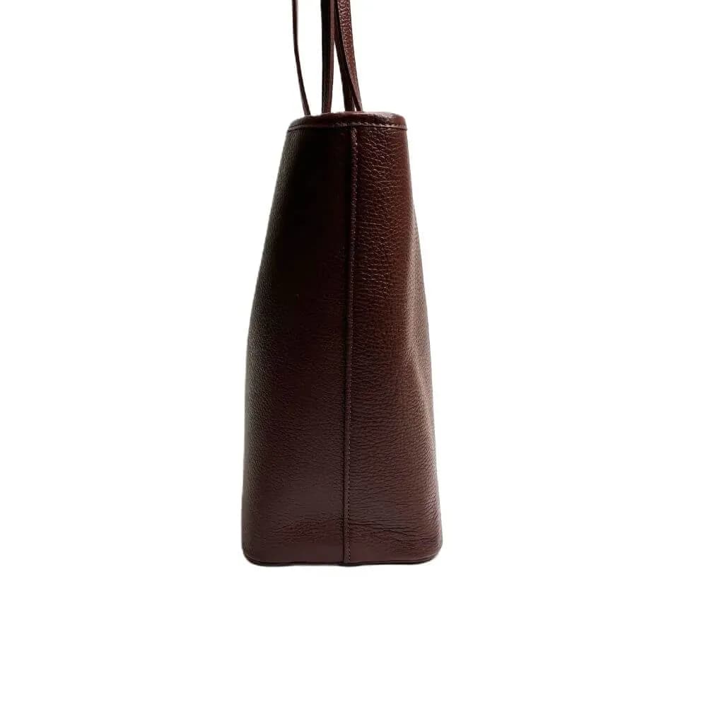 Kožená Italská kabelka Sovana hnědá