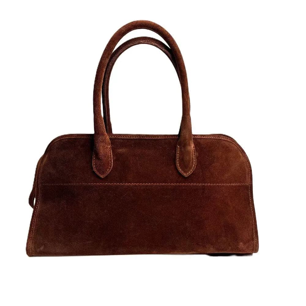 Kožená Italská kabelka Noreta koňak