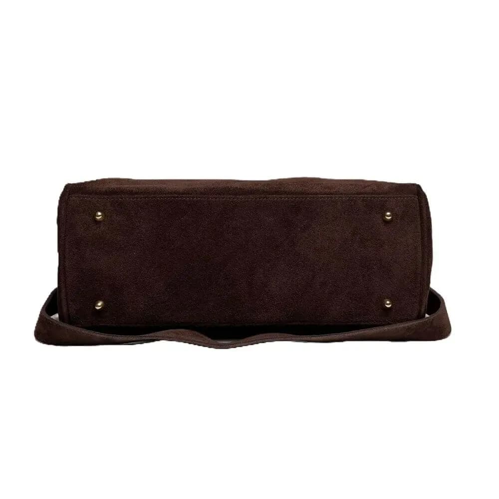 Kožená Italská kabelka Valone hnědá