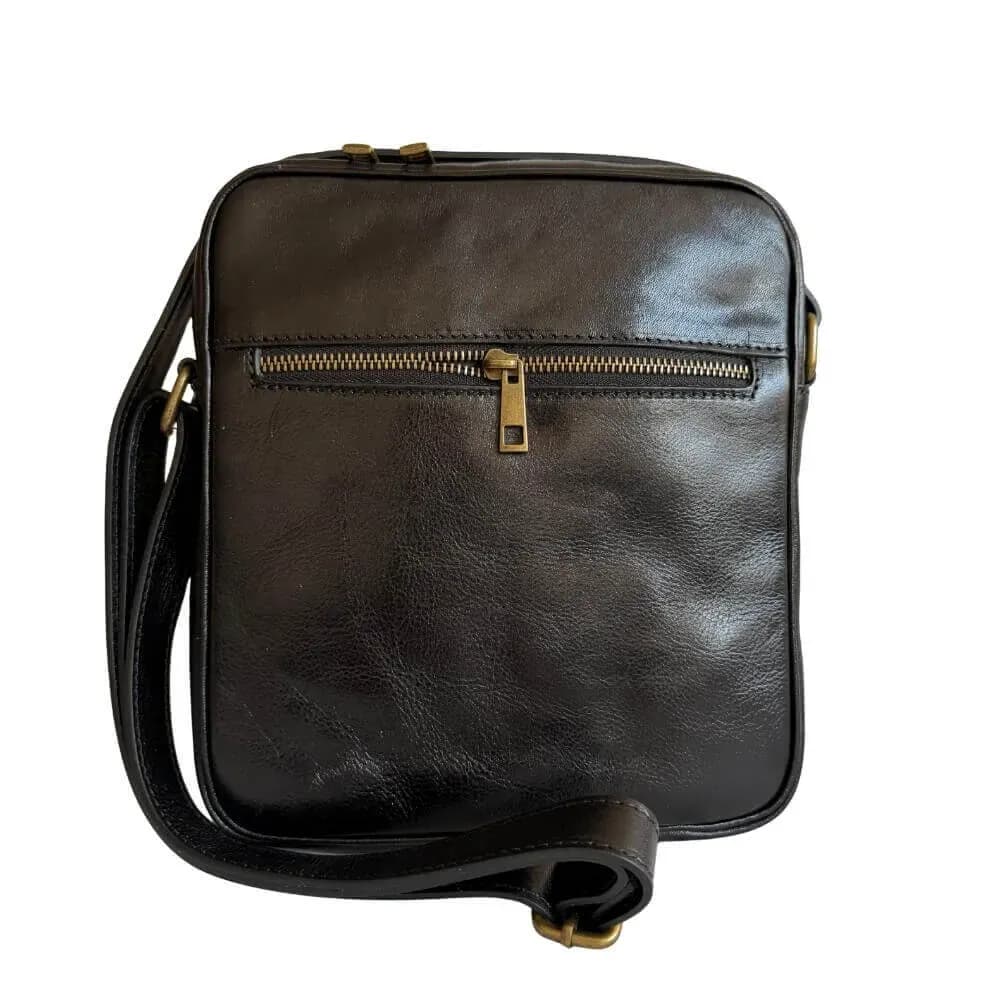 Pánská kožená taška přes rameno Viko černá