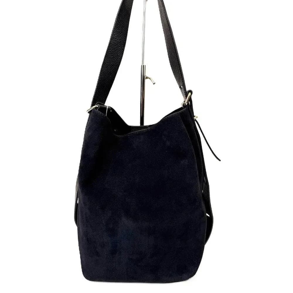 Kožená Italská kabelka Amore černá