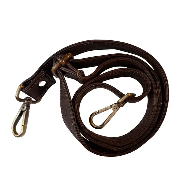 Kožená Italská kabelka Darle tmavě hnědá