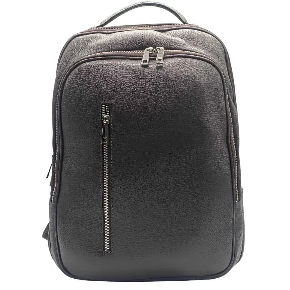 Kožený batoh Nilson tmavě hnědý