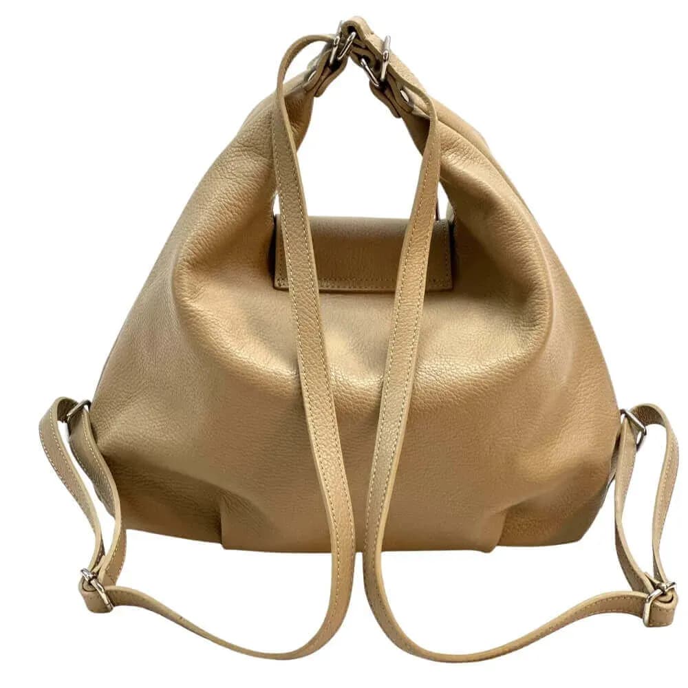 kabelka / batoh 2v1 Mari v taupe barvě