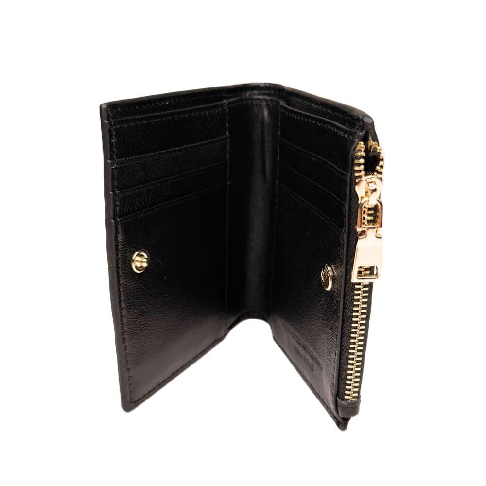 Peněženka černá se zlatým kováním