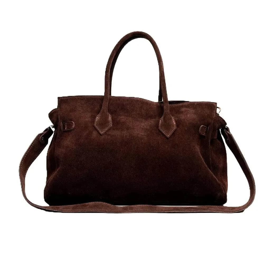 Kožená Italská kabelka Valone hnědá