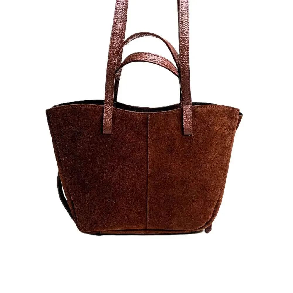 Kožená Italská kabelka Pavolina hnědá