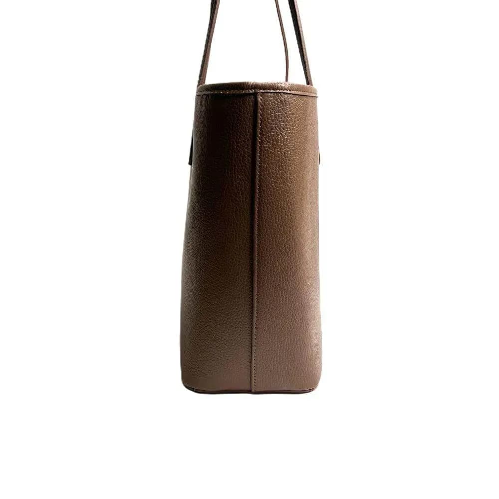 Kožená Italská kabelka Sovana taupe