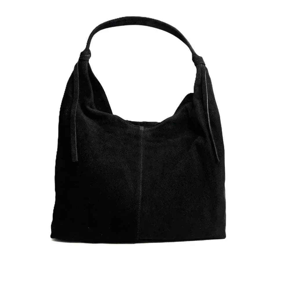 Kožená Italská kabelka Regina černá