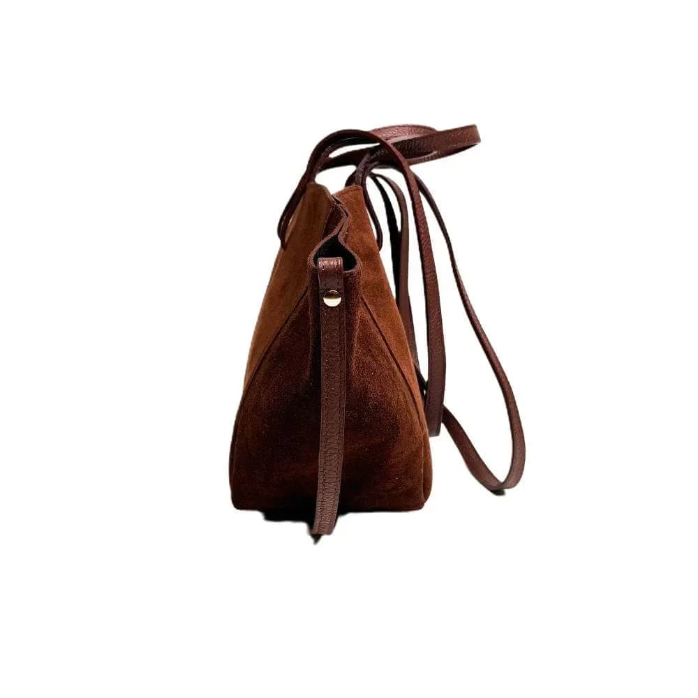 Kožená Italská kabelka Pavolina hnědá