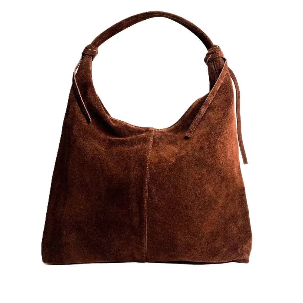 Kožená Italská kabelka Regina hnědá