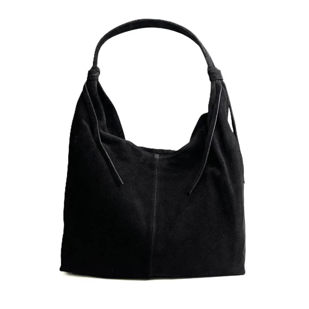 Kožená Italská kabelka Regina černá